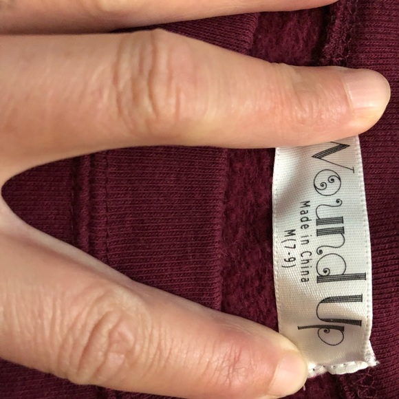 Maroon sweat that says “The struggle is real - Picture 2 of 2